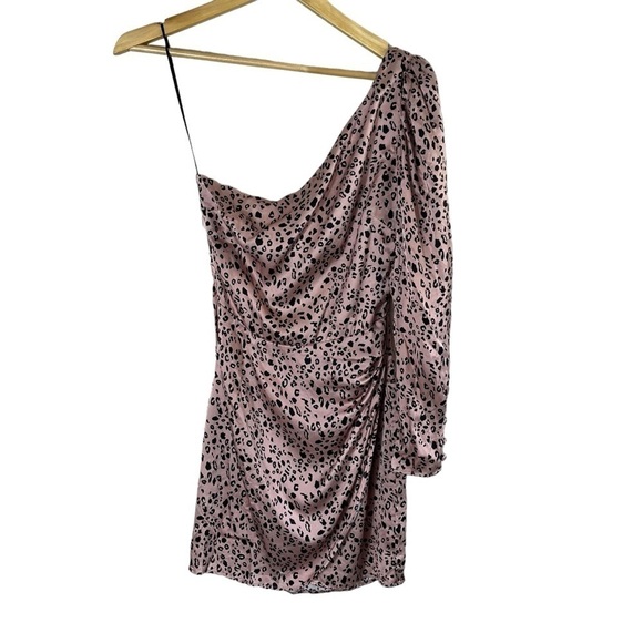 REFORMATION Hyperion One Shoulder Mini Dress - Picture 3 of 10